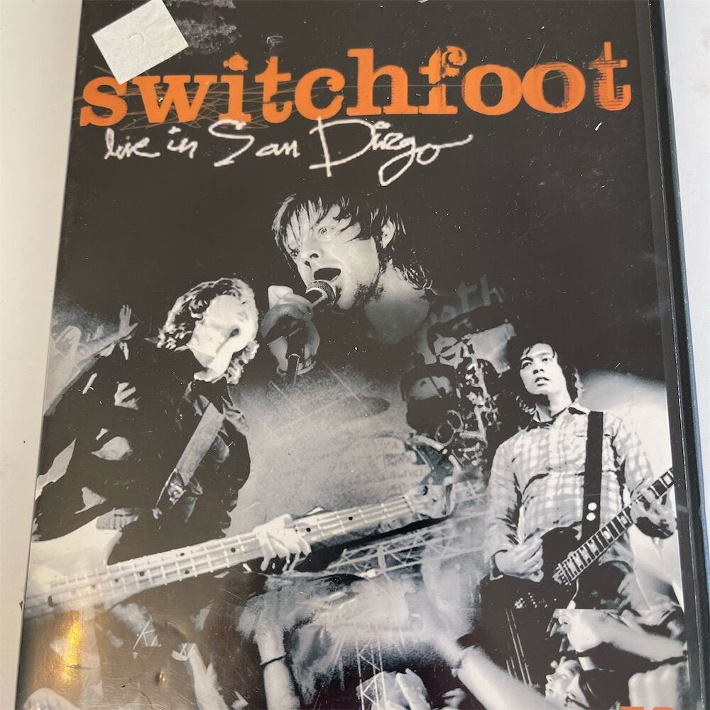 Switchfoot Live in San Diego DVD 2004 Rock Alternative Concert Film